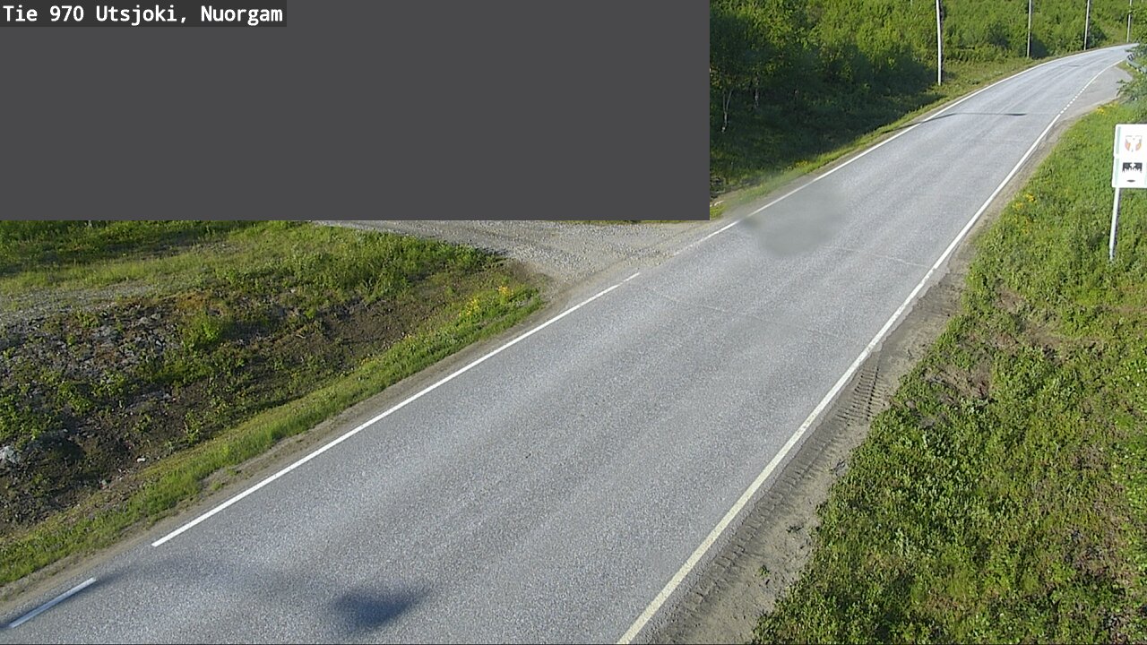 Weather Camera Image Väg 970 Utsjoki, Nuorgam, Utsjoki, Lappi