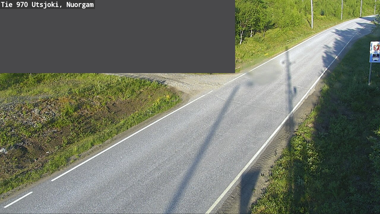 Weather Camera Image Väg 970 Utsjoki, Nuorgam, Utsjoki, Lappi