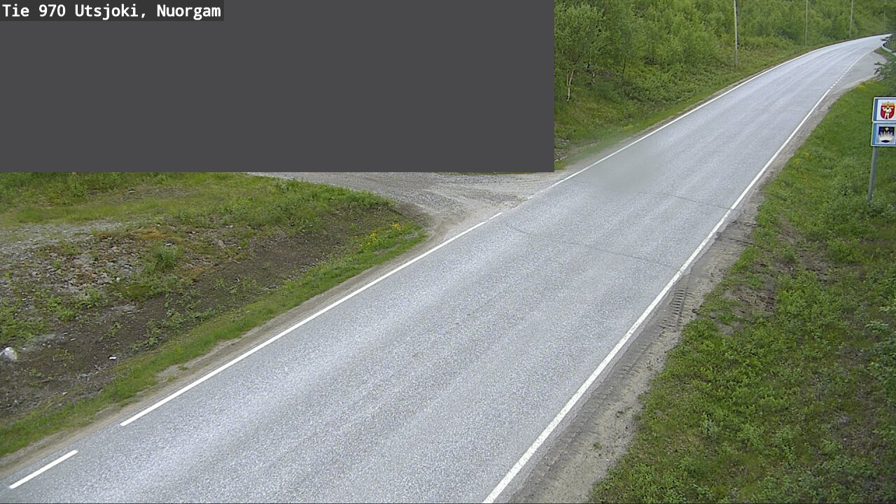 Weather Camera Image Väg 970 Utsjoki, Nuorgam, Utsjoki, Lappi