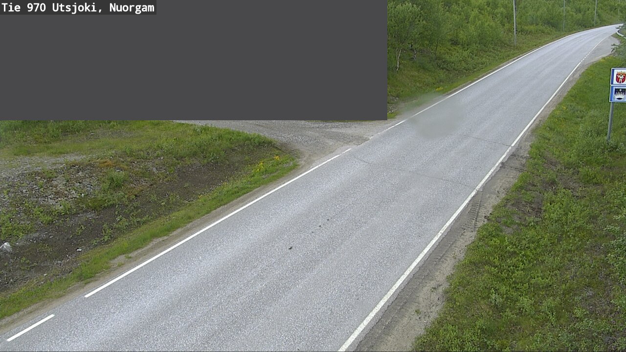 Weather Camera Image Väg 970 Utsjoki, Nuorgam, Utsjoki, Lappi