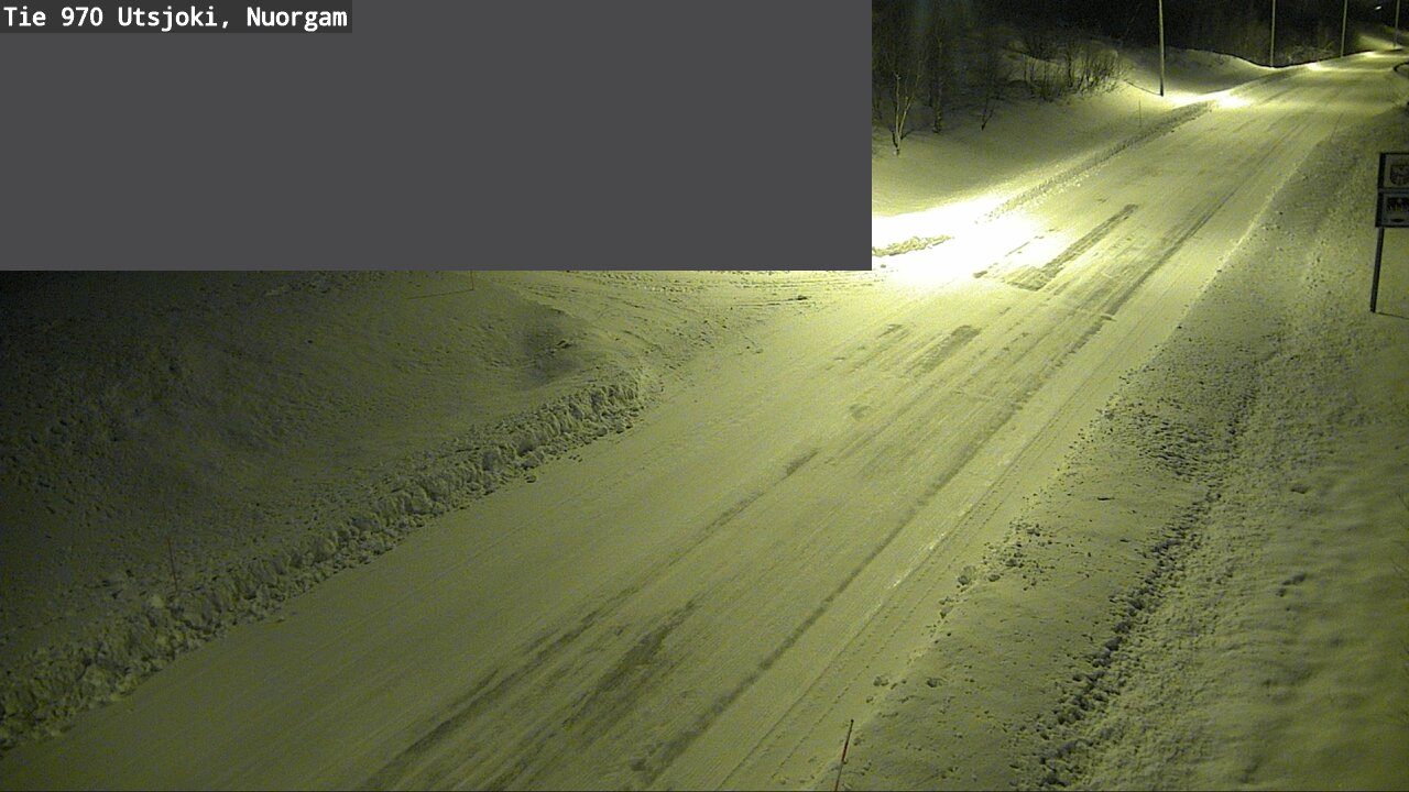 Weather Camera Image Väg 970 Utsjoki, Nuorgam, Utsjoki, Lappi