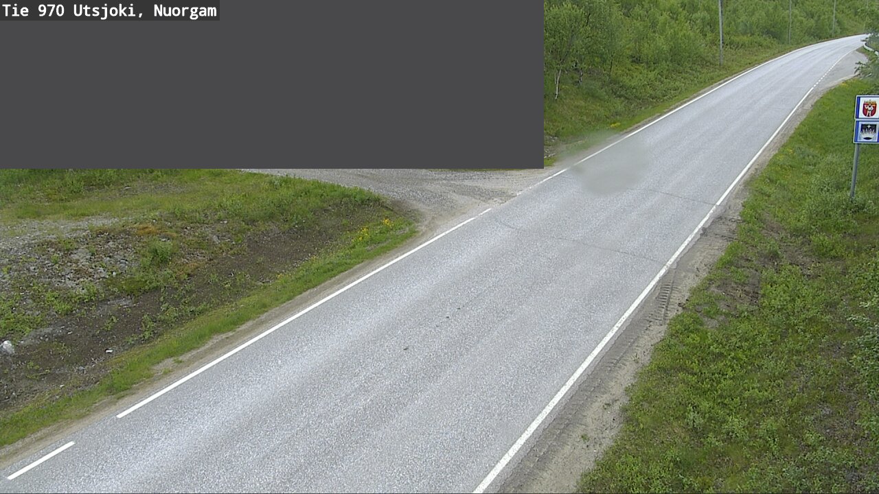 Weather Camera Image Väg 970 Utsjoki, Nuorgam, Utsjoki, Lappi