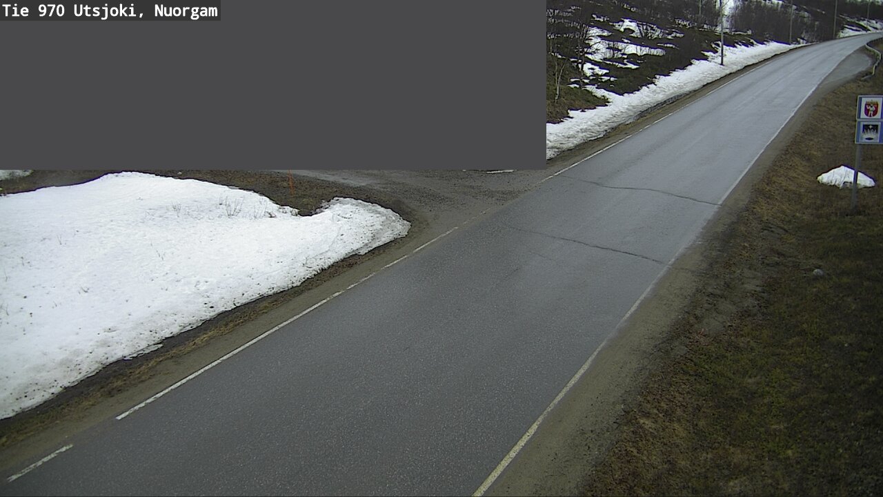 Weather Camera Image Väg 970 Utsjoki, Nuorgam, Utsjoki, Lappi