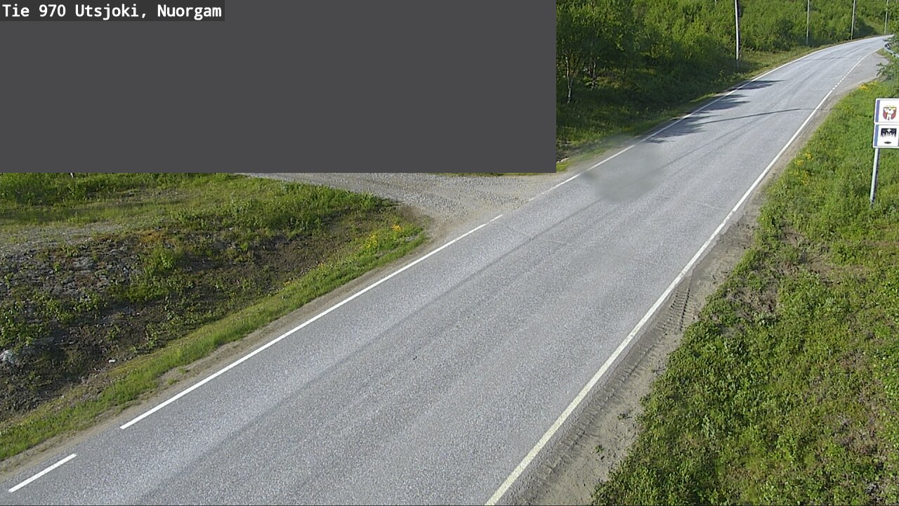 Weather Camera Image Väg 970 Utsjoki, Nuorgam, Utsjoki, Lappi