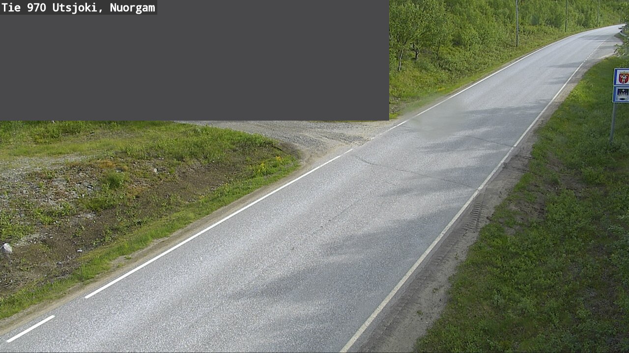 Weather Camera Image Väg 970 Utsjoki, Nuorgam, Utsjoki, Lappi