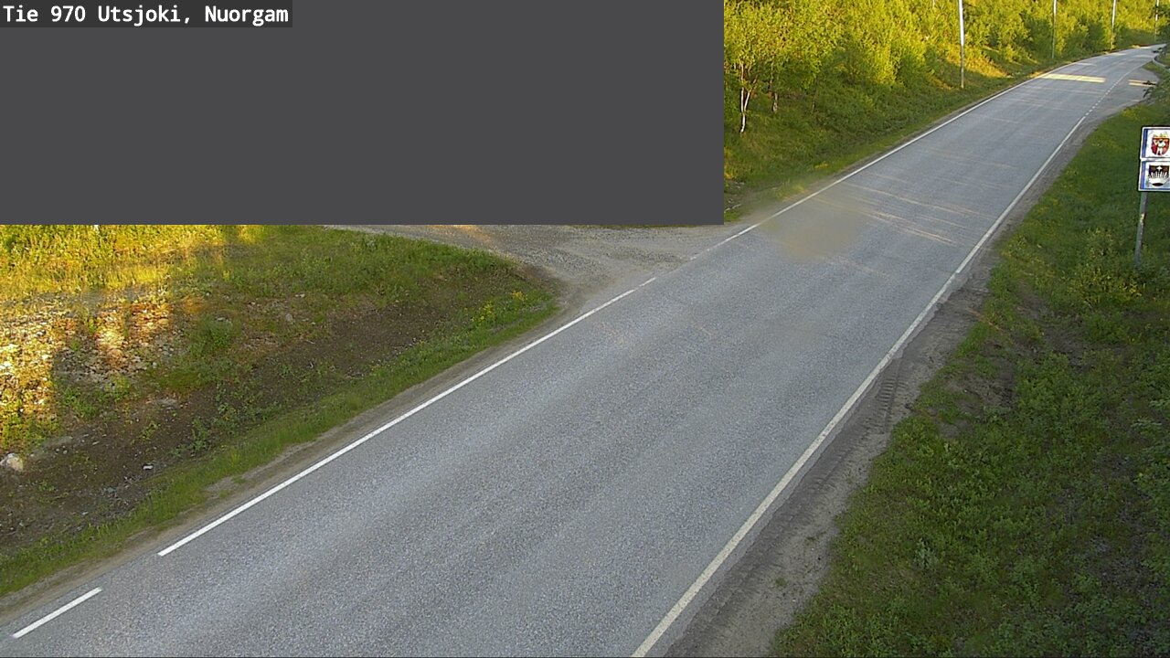 Weather Camera Image Väg 970 Utsjoki, Nuorgam, Utsjoki, Lappi