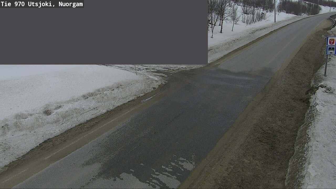 Weather Camera Image Väg 970 Utsjoki, Nuorgam, Utsjoki, Lappi