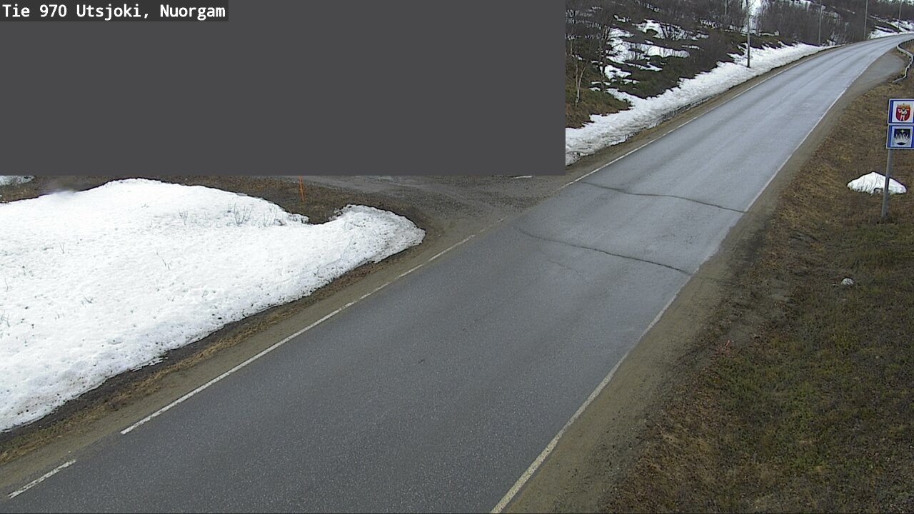 Weather Camera Image Väg 970 Utsjoki, Nuorgam, Utsjoki, Lappi