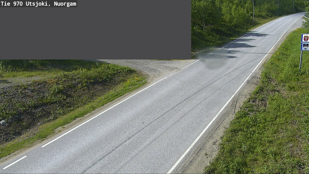 Weather Camera Image Väg 970 Utsjoki, Nuorgam, Utsjoki, Lappi