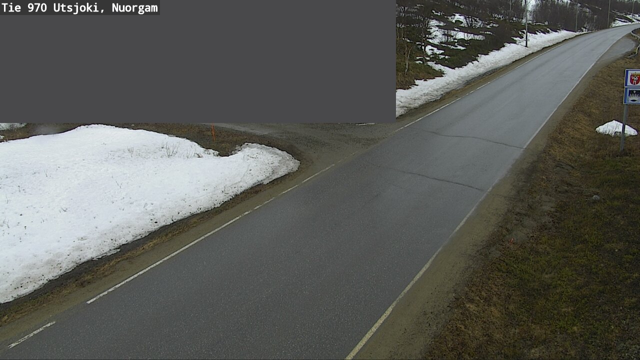 Weather Camera Image Väg 970 Utsjoki, Nuorgam, Utsjoki, Lappi