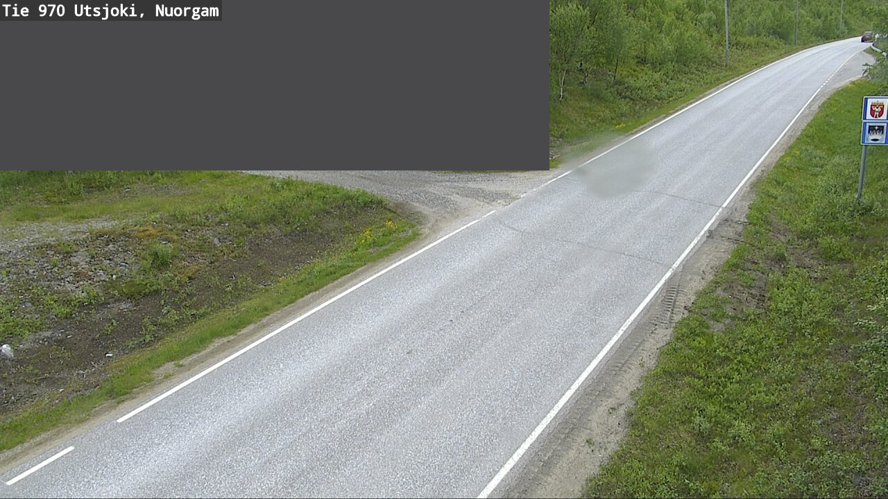 Weather Camera Image Väg 970 Utsjoki, Nuorgam, Utsjoki, Lappi