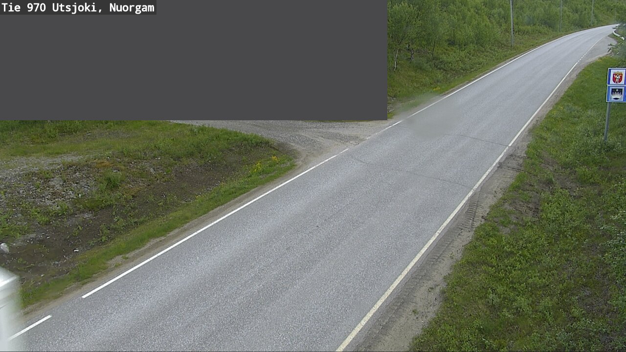 Weather Camera Image Väg 970 Utsjoki, Nuorgam, Utsjoki, Lappi