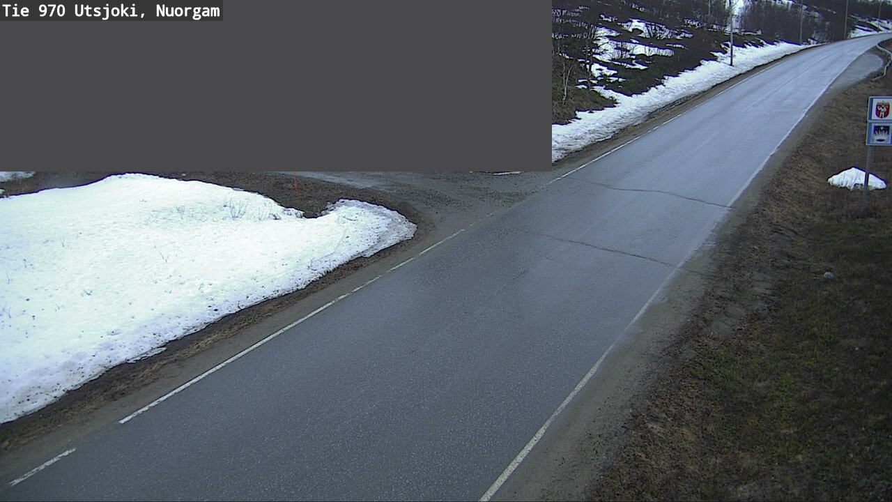 Weather Camera Image Väg 970 Utsjoki, Nuorgam, Utsjoki, Lappi