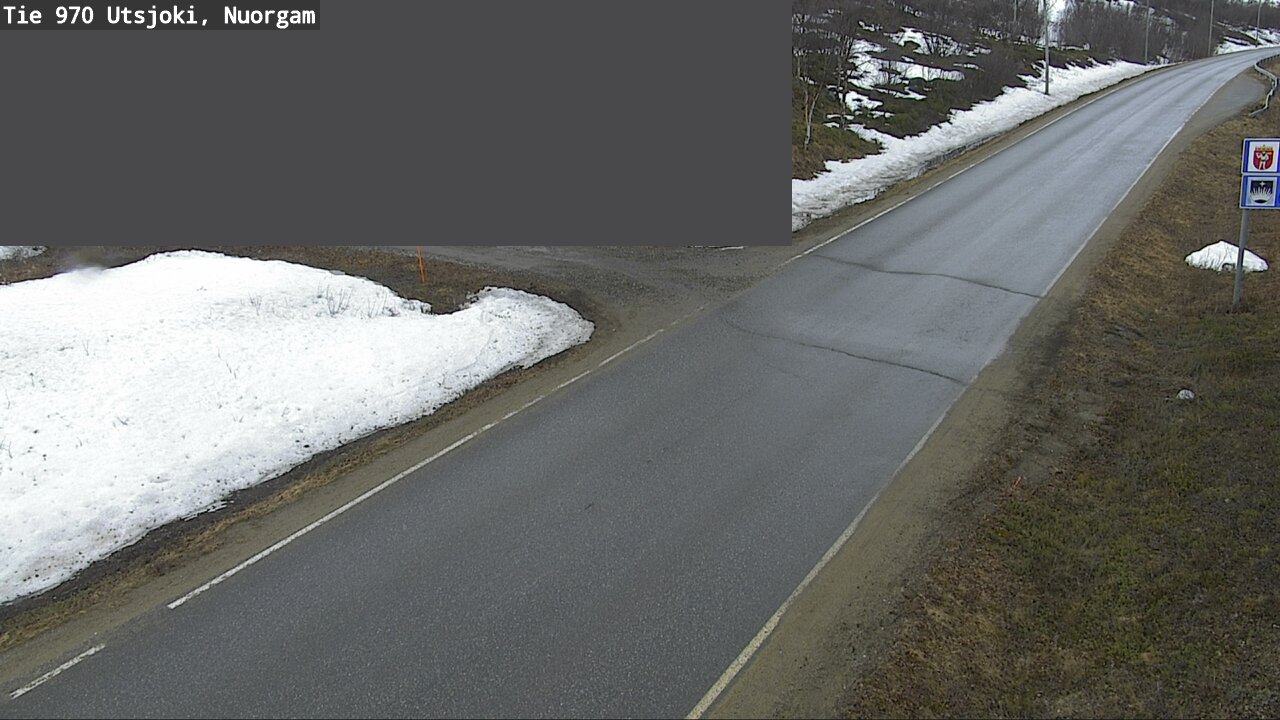 Weather Camera Image Väg 970 Utsjoki, Nuorgam, Utsjoki, Lappi
