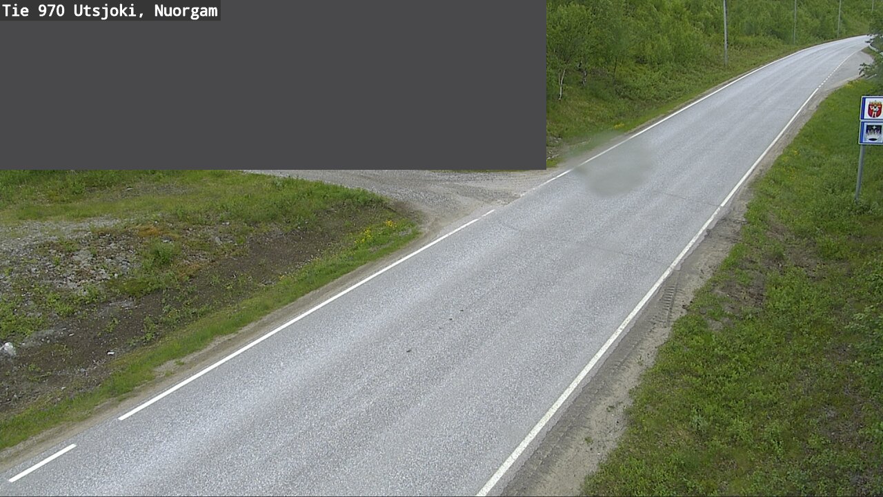 Weather Camera Image Väg 970 Utsjoki, Nuorgam, Utsjoki, Lappi