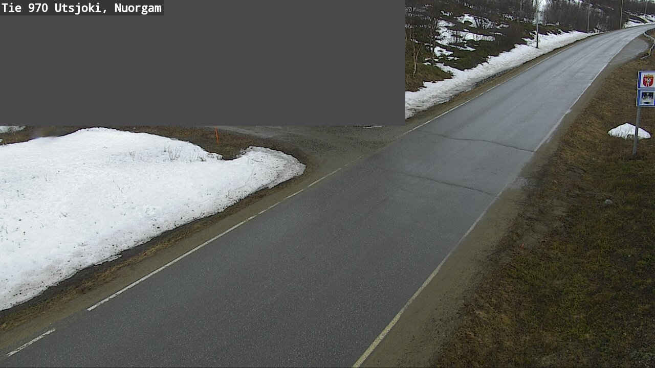 Weather Camera Image Väg 970 Utsjoki, Nuorgam, Utsjoki, Lappi