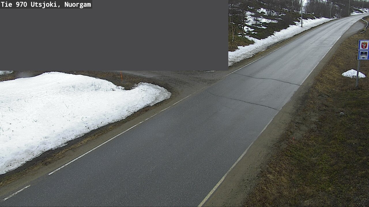 Weather Camera Image Väg 970 Utsjoki, Nuorgam, Utsjoki, Lappi