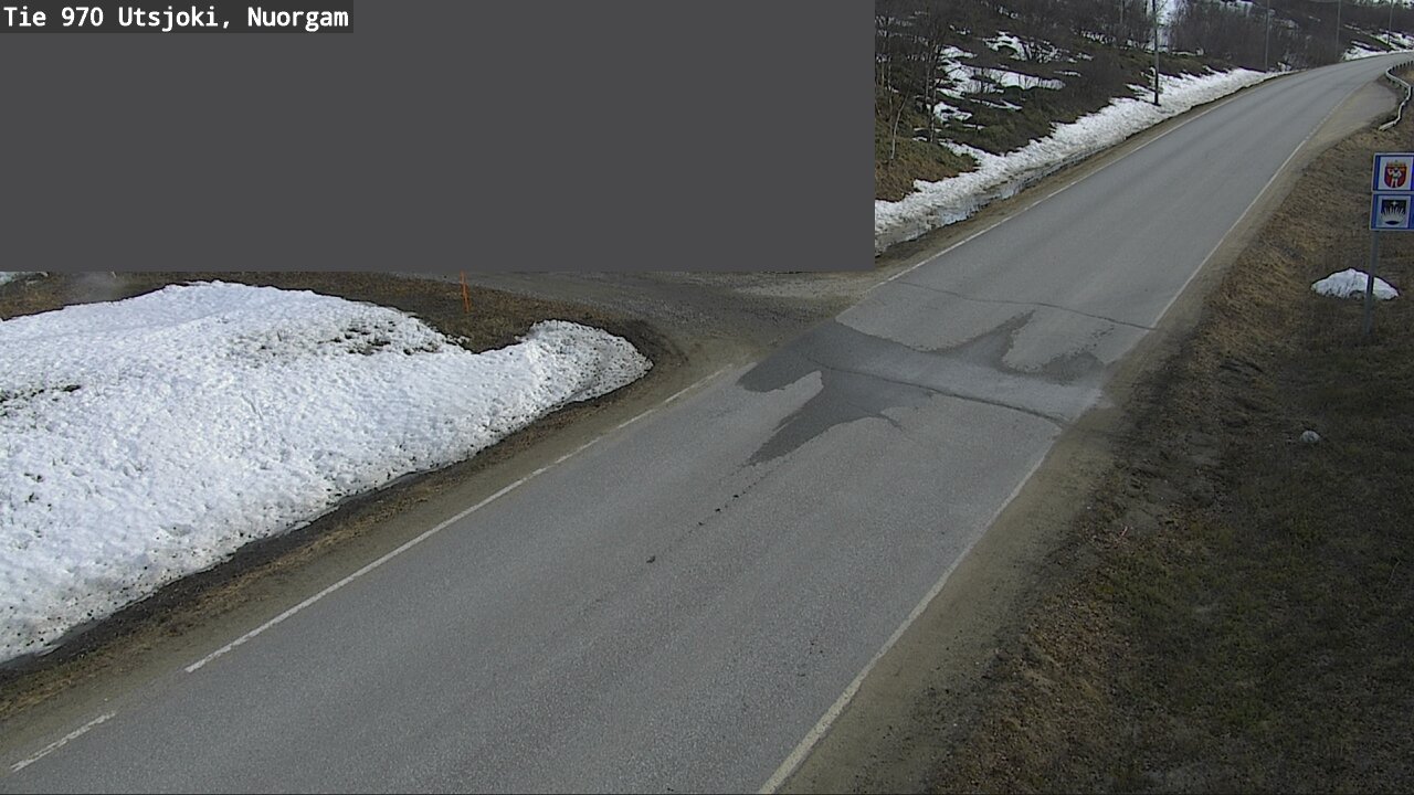Weather Camera Image Väg 970 Utsjoki, Nuorgam, Utsjoki, Lappi