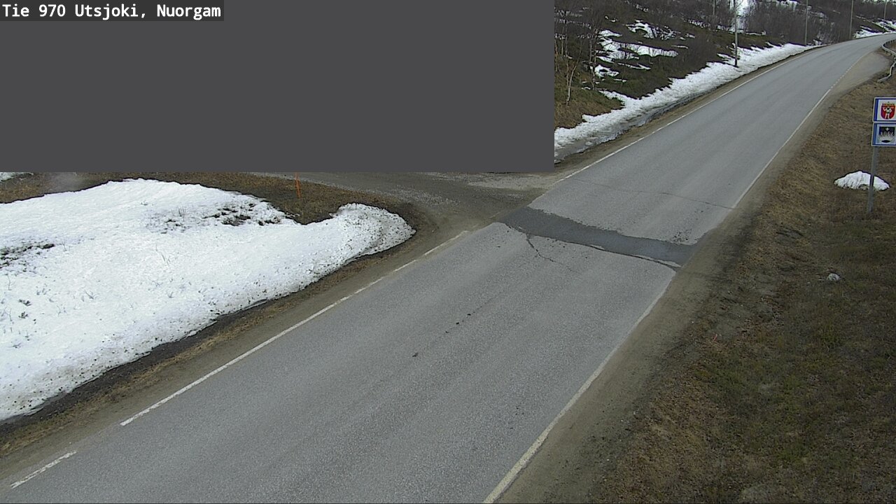 Weather Camera Image Väg 970 Utsjoki, Nuorgam, Utsjoki, Lappi