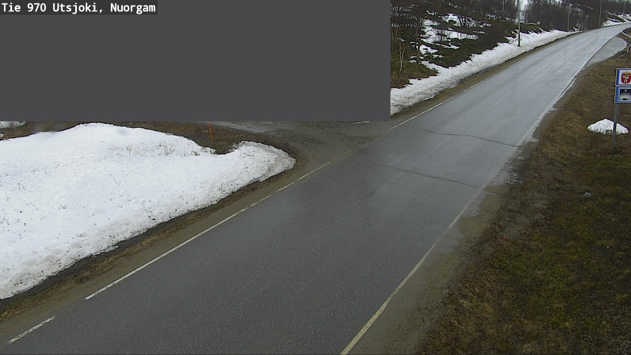 Weather Camera Image Väg 970 Utsjoki, Nuorgam, Utsjoki, Lappi