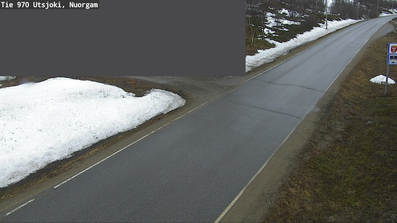 Weather Camera Image Väg 970 Utsjoki, Nuorgam, Utsjoki, Lappi