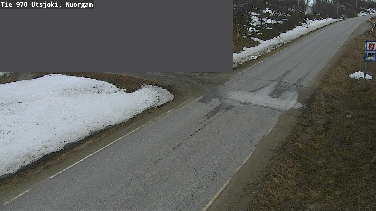 Weather Camera Image Väg 970 Utsjoki, Nuorgam, Utsjoki, Lappi