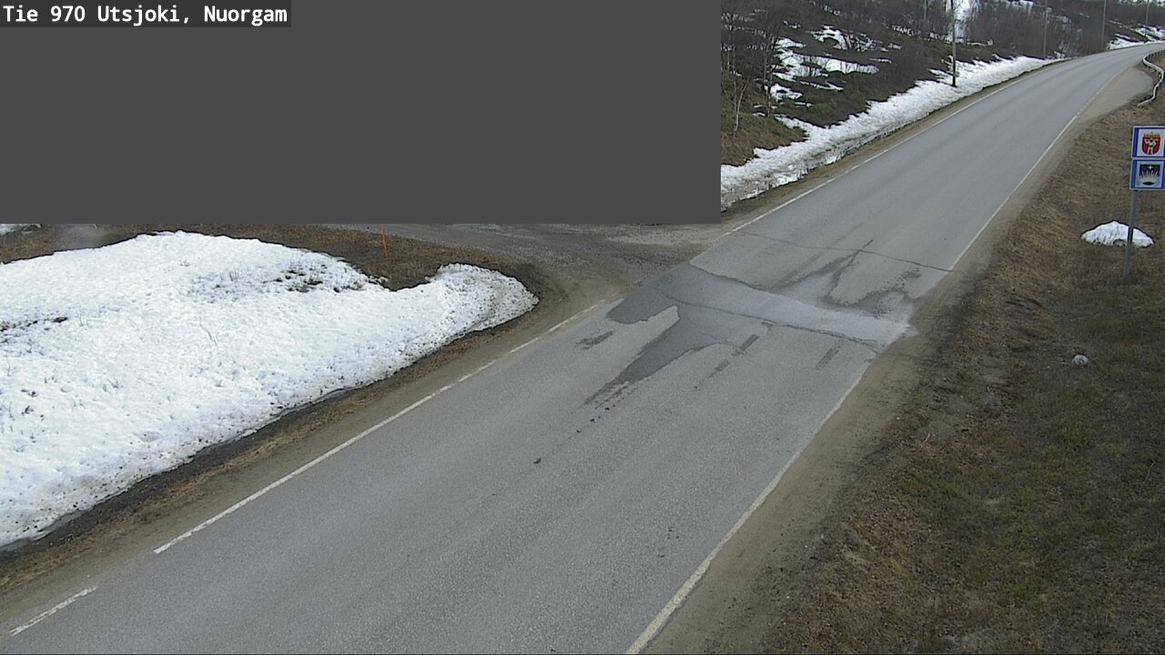 Weather Camera Image Väg 970 Utsjoki, Nuorgam, Utsjoki, Lappi