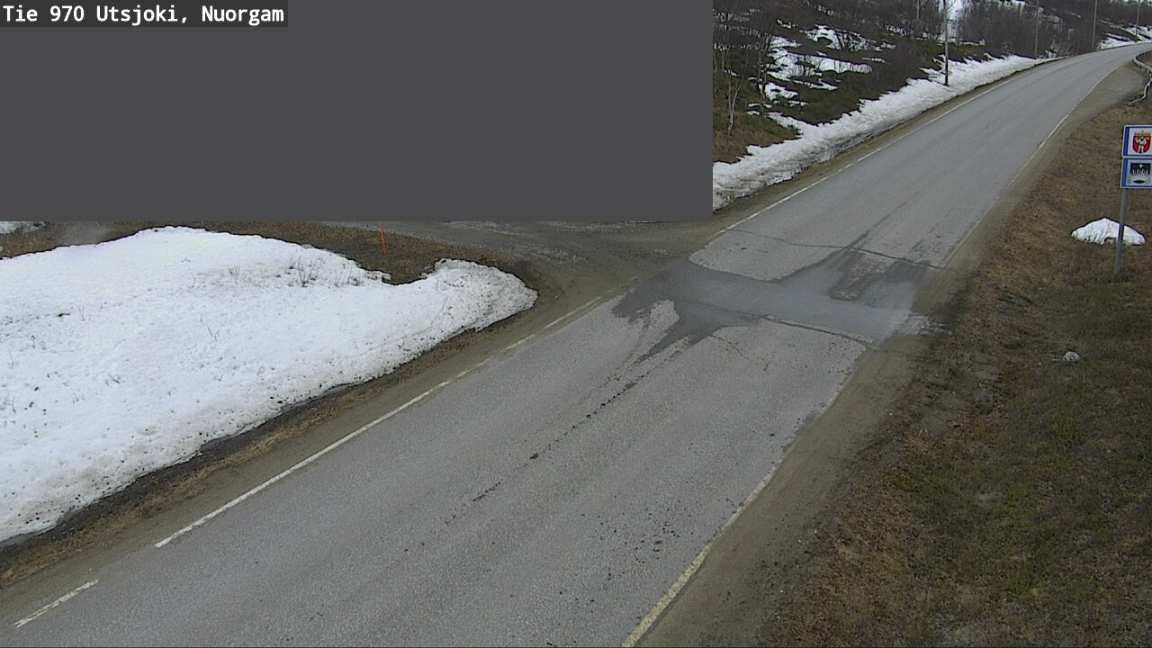 Weather Camera Image Väg 970 Utsjoki, Nuorgam, Utsjoki, Lappi