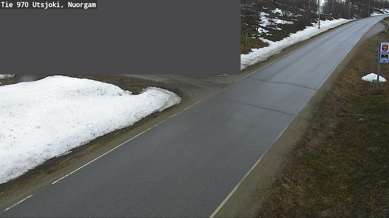 Weather Camera Image Väg 970 Utsjoki, Nuorgam, Utsjoki, Lappi