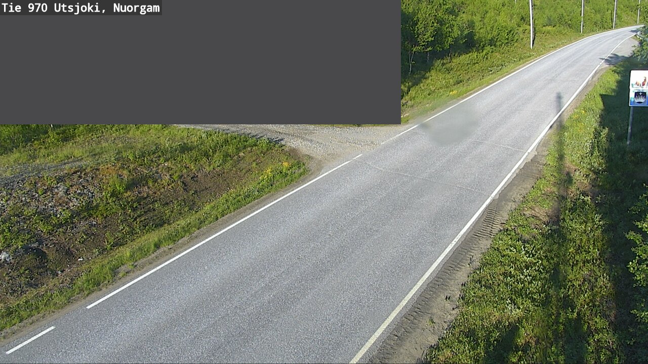 Weather Camera Image Väg 970 Utsjoki, Nuorgam, Utsjoki, Lappi