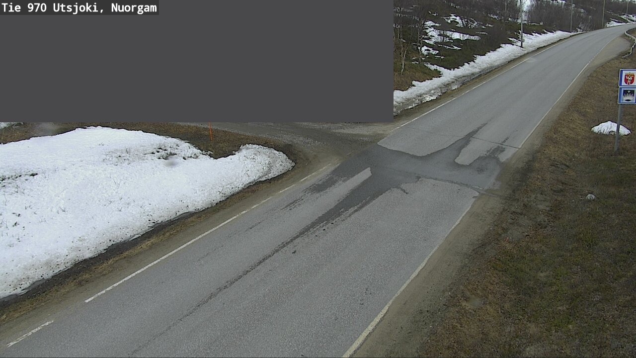 Weather Camera Image Väg 970 Utsjoki, Nuorgam, Utsjoki, Lappi