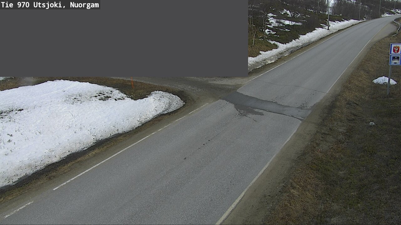 Weather Camera Image Väg 970 Utsjoki, Nuorgam, Utsjoki, Lappi