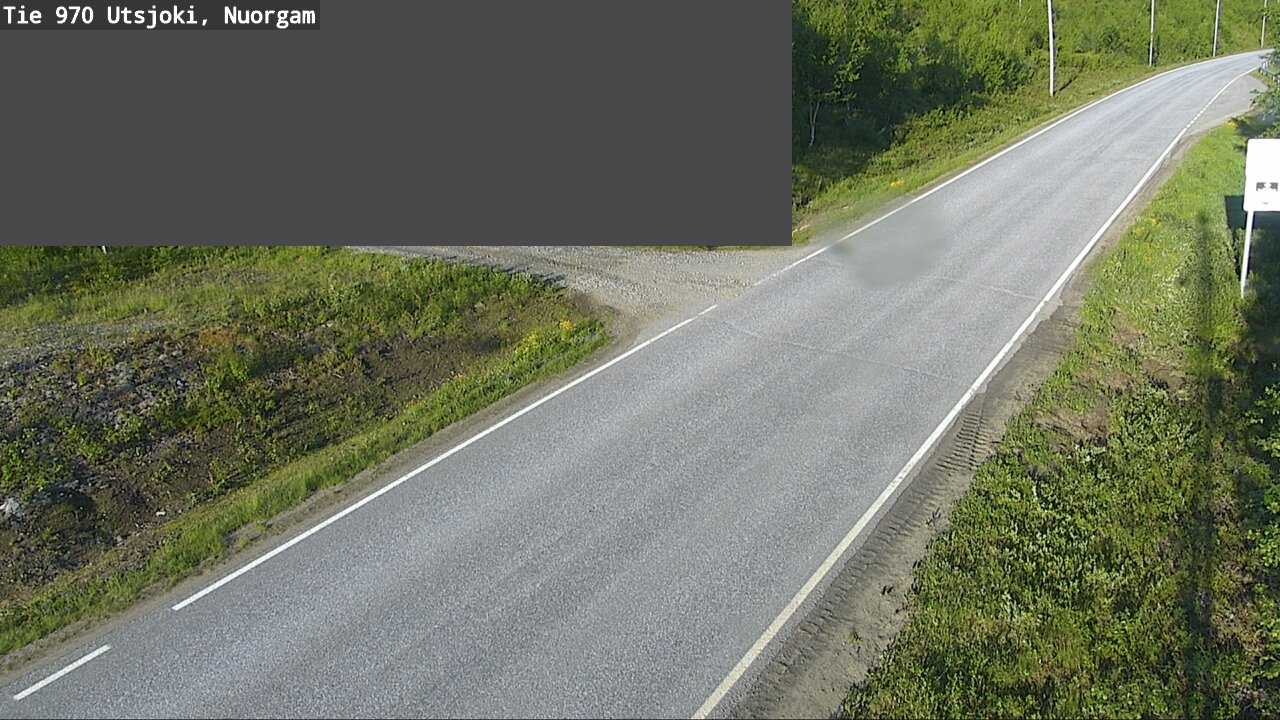 Weather Camera Image Väg 970 Utsjoki, Nuorgam, Utsjoki, Lappi