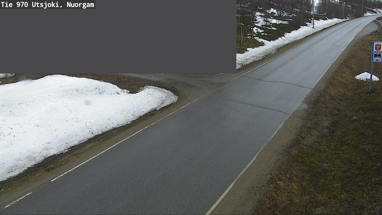 Weather Camera Image Väg 970 Utsjoki, Nuorgam, Utsjoki, Lappi
