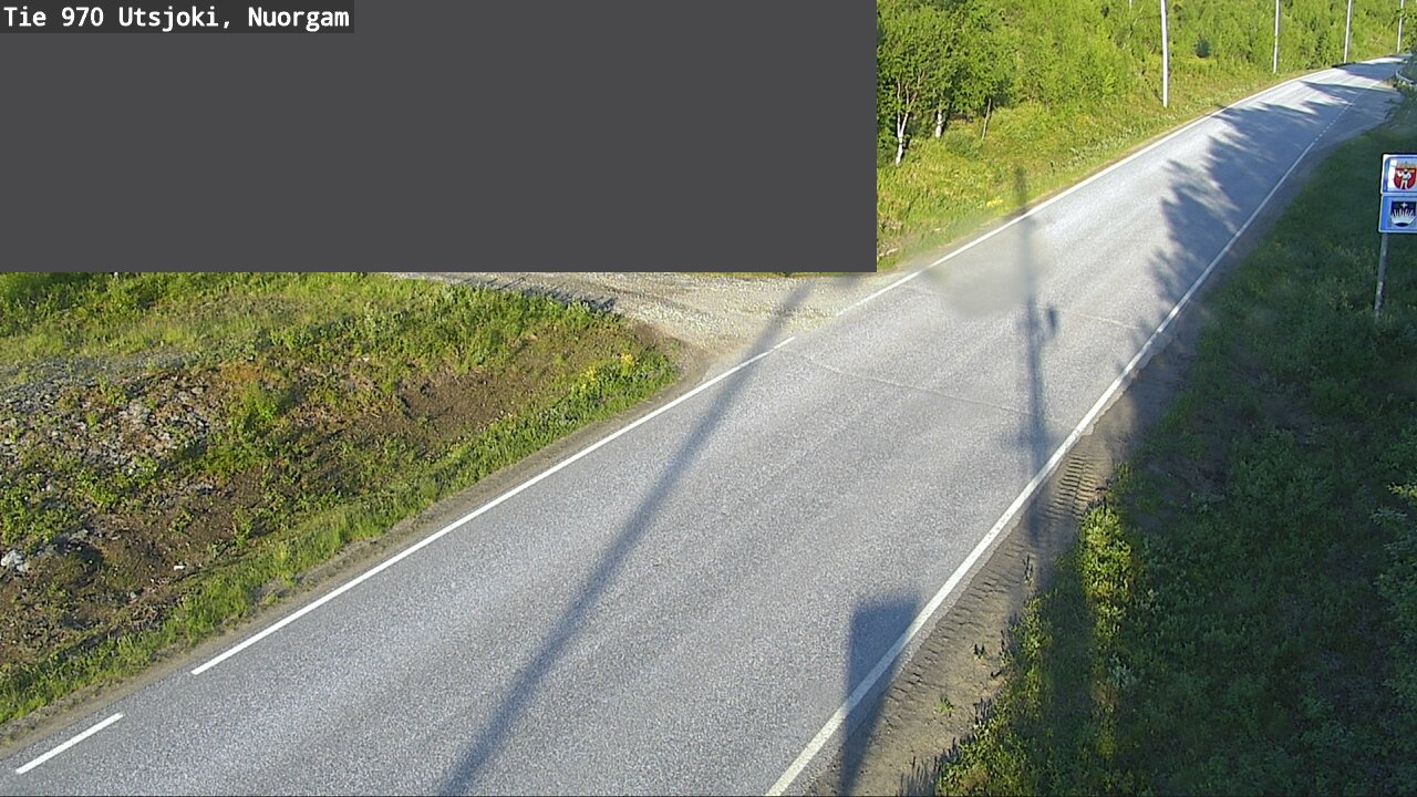 Weather Camera Image Väg 970 Utsjoki, Nuorgam, Utsjoki, Lappi