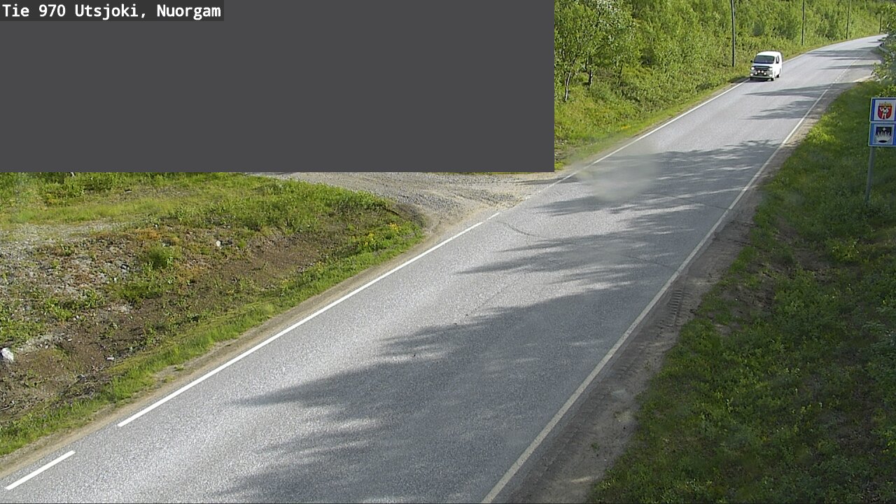 Weather Camera Image Väg 970 Utsjoki, Nuorgam, Utsjoki, Lappi