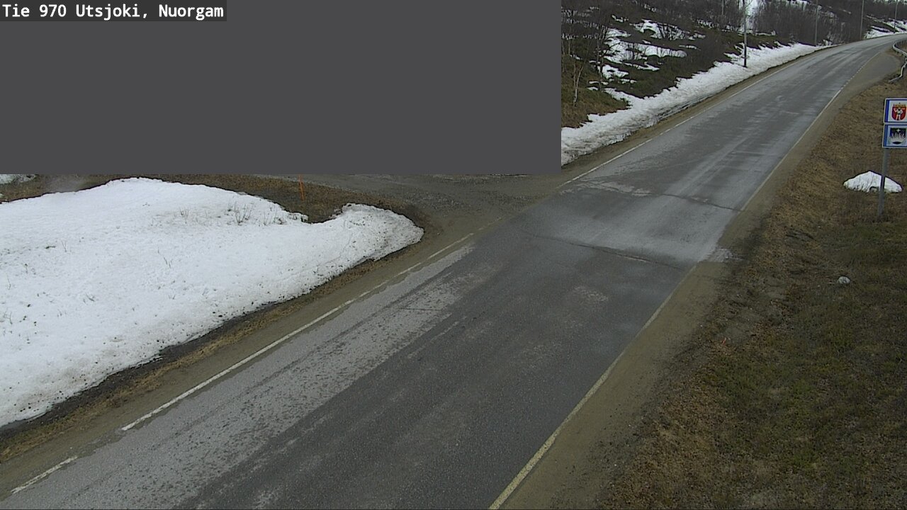 Weather Camera Image Väg 970 Utsjoki, Nuorgam, Utsjoki, Lappi