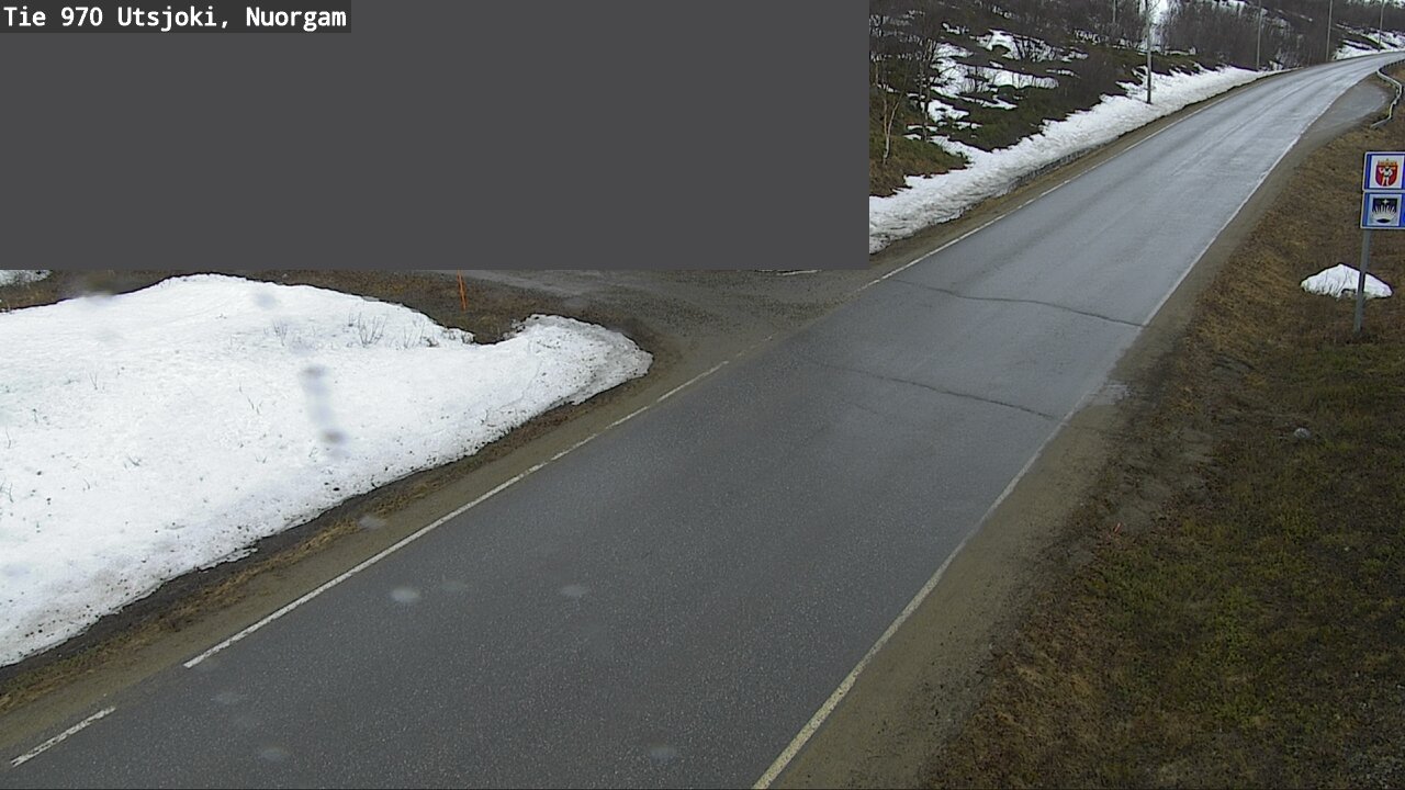 Weather Camera Image Väg 970 Utsjoki, Nuorgam, Utsjoki, Lappi