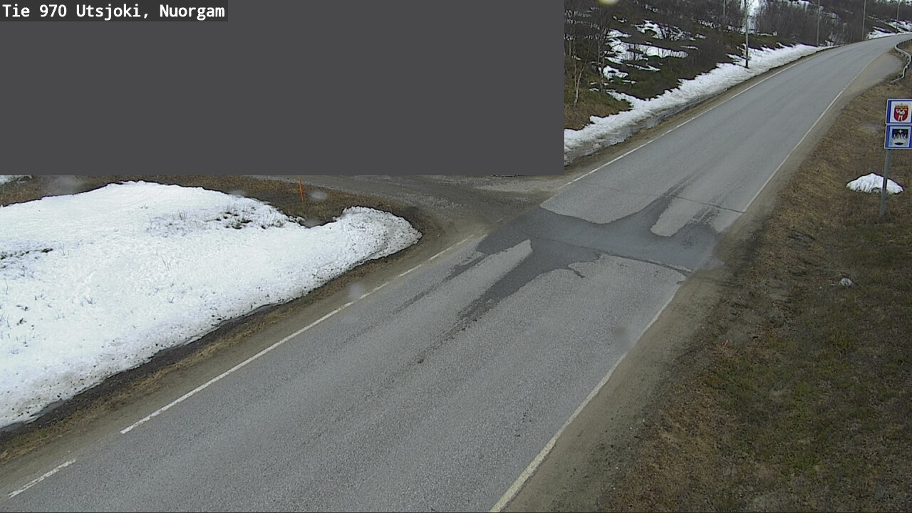 Weather Camera Image Väg 970 Utsjoki, Nuorgam, Utsjoki, Lappi