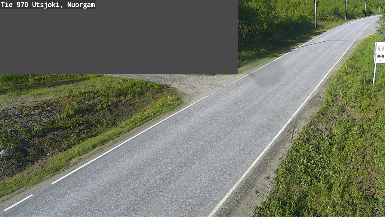 Weather Camera Image Väg 970 Utsjoki, Nuorgam, Utsjoki, Lappi