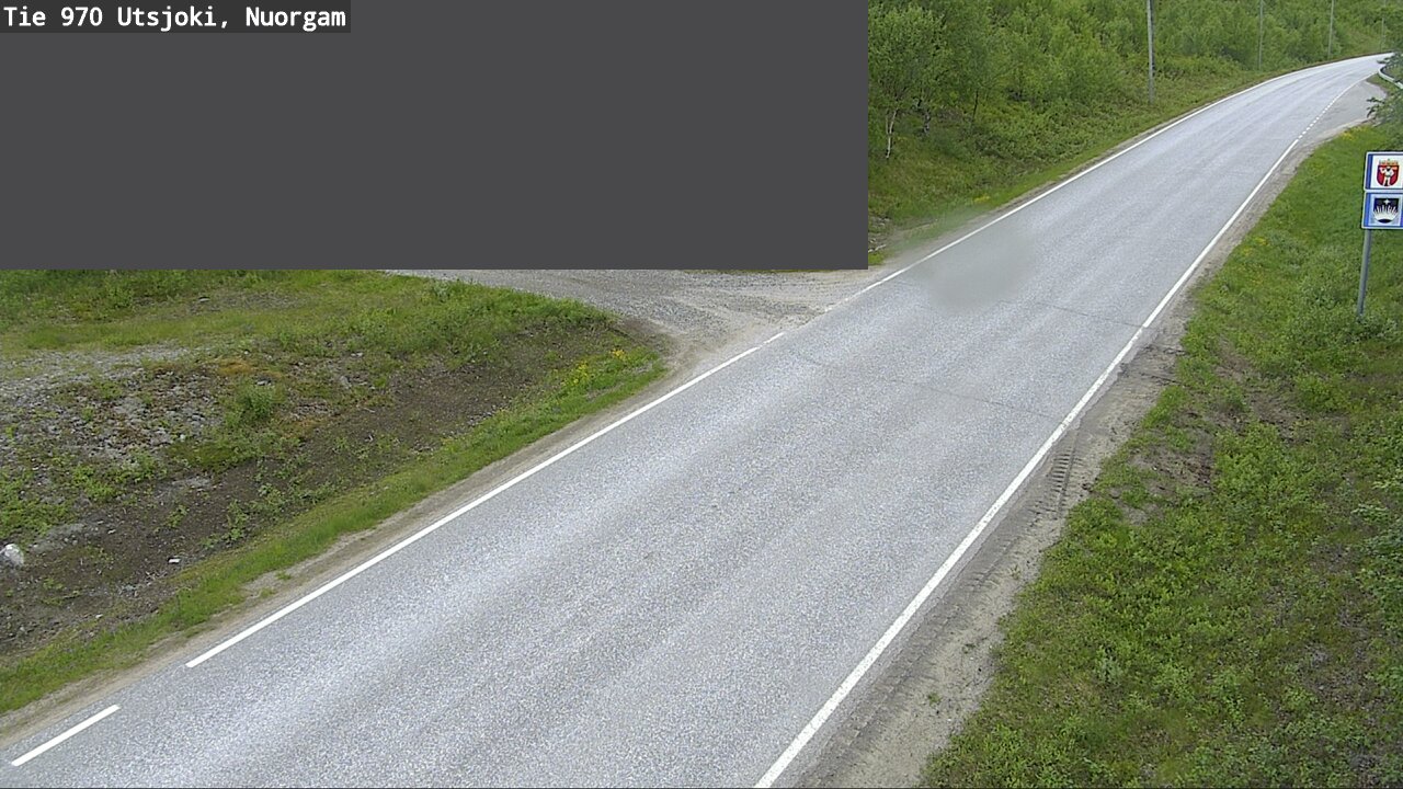 Weather Camera Image Väg 970 Utsjoki, Nuorgam, Utsjoki, Lappi
