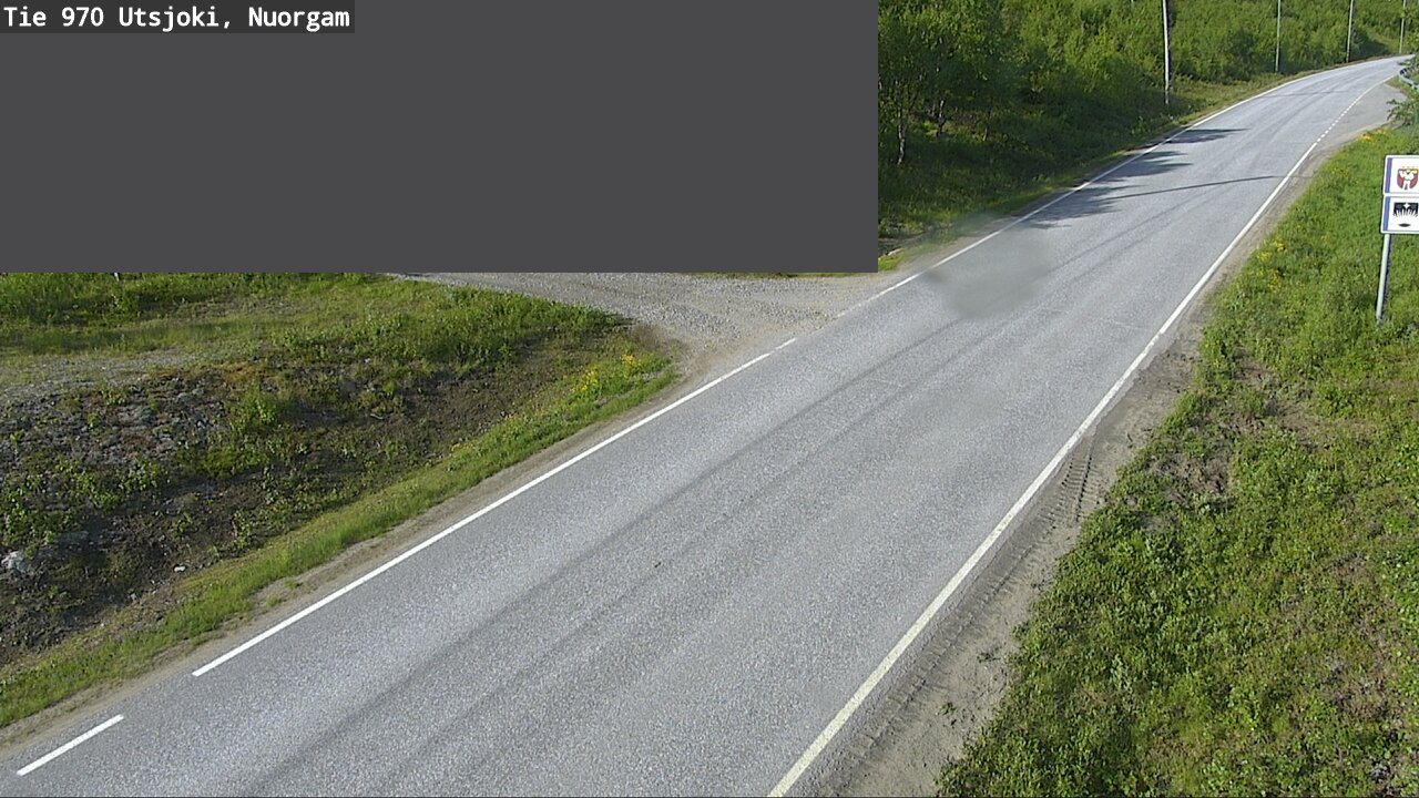 Weather Camera Image Väg 970 Utsjoki, Nuorgam, Utsjoki, Lappi