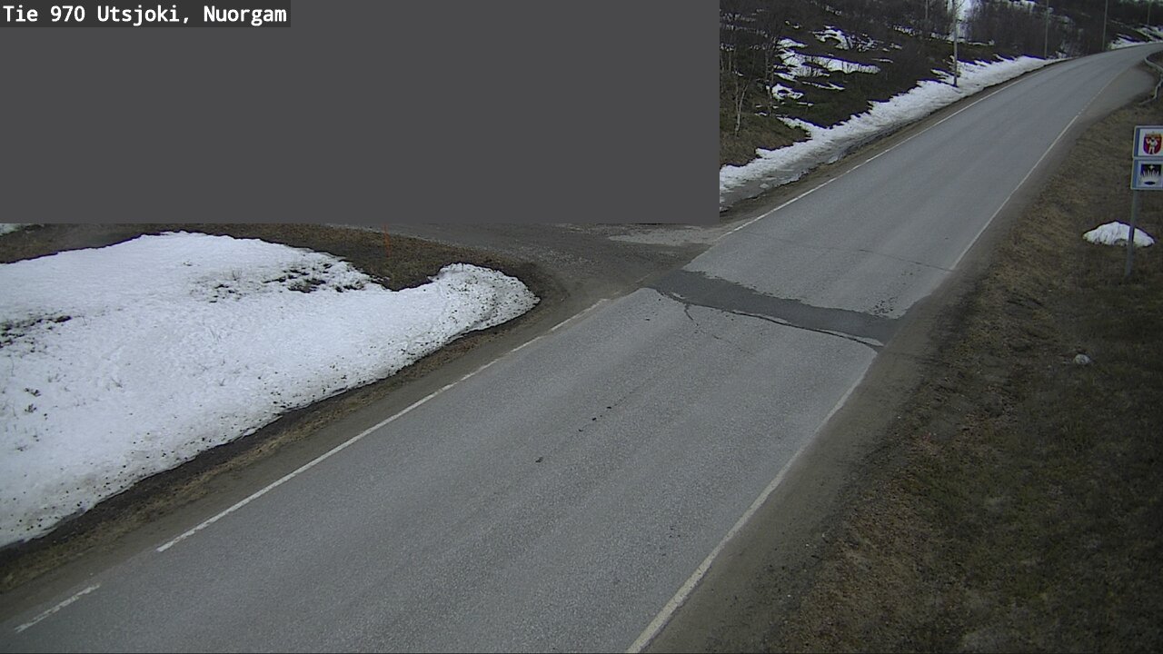 Weather Camera Image Väg 970 Utsjoki, Nuorgam, Utsjoki, Lappi