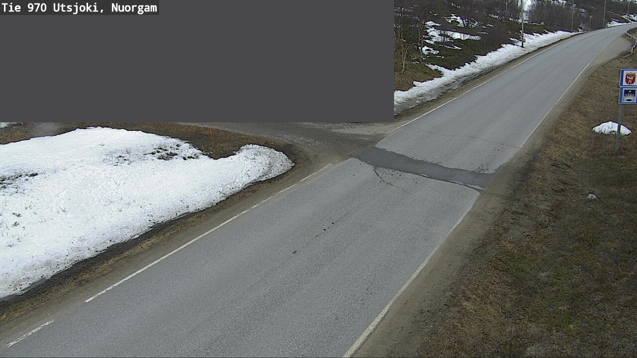 Weather Camera Image Väg 970 Utsjoki, Nuorgam, Utsjoki, Lappi