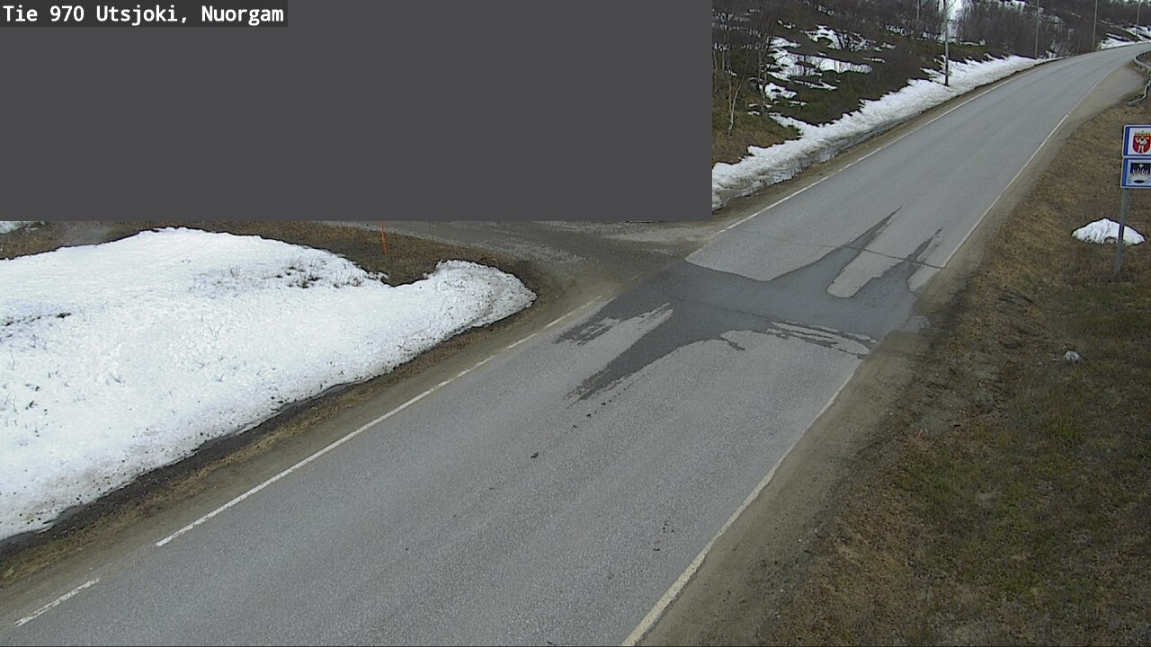 Weather Camera Image Väg 970 Utsjoki, Nuorgam, Utsjoki, Lappi