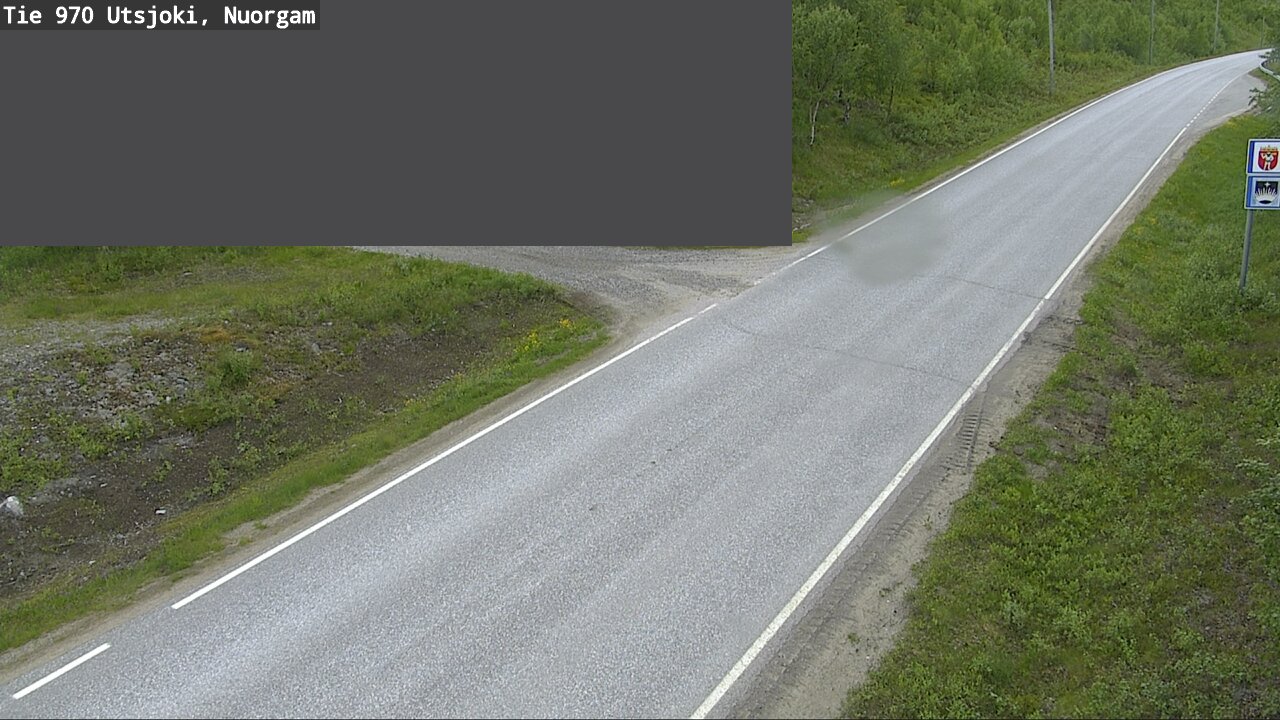 Weather Camera Image Väg 970 Utsjoki, Nuorgam, Utsjoki, Lappi