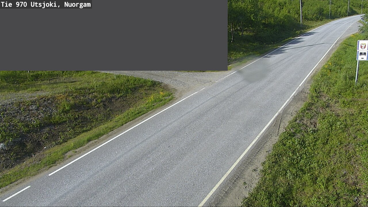 Weather Camera Image Väg 970 Utsjoki, Nuorgam, Utsjoki, Lappi