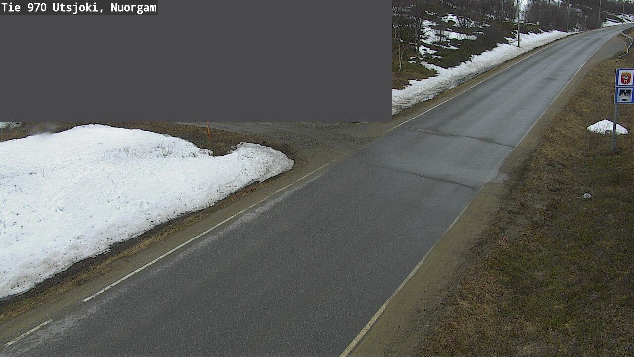 Weather Camera Image Väg 970 Utsjoki, Nuorgam, Utsjoki, Lappi