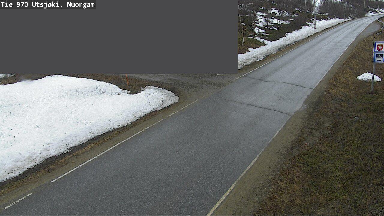 Weather Camera Image Väg 970 Utsjoki, Nuorgam, Utsjoki, Lappi