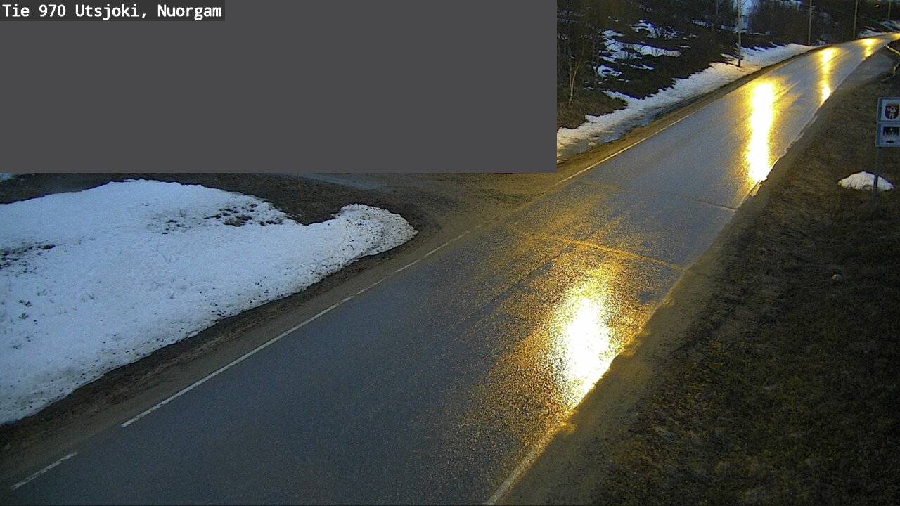 Weather Camera Image Väg 970 Utsjoki, Nuorgam, Utsjoki, Lappi